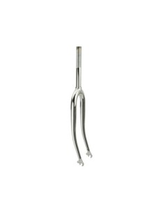 26 M.T.B Steel Fork 1 Inch Threaded W/O Pivot Chrome.